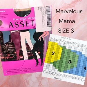 SPANX Black Maternity Tights SIZE 3